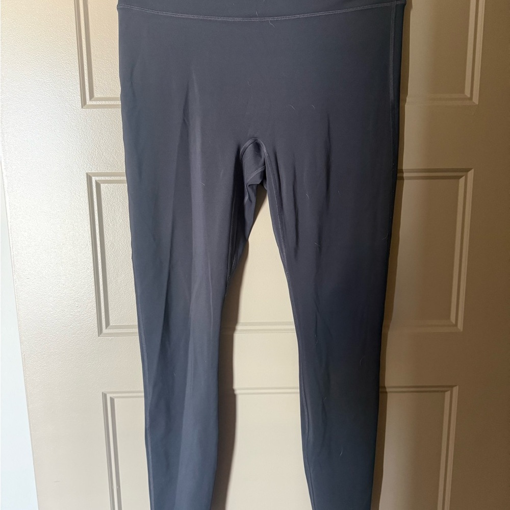 Fabletics Motion 365 Gray High-Waisted Leggings size L / XL with waist pocket
